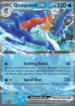 Pokemon TCG Quaquaval ex (SVP 035)