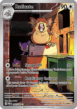 Pokemon TCG Raticate (POR 099)