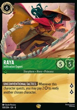 Lorcana TCG - Raya - Infiltration Expert - Legendary 100/204