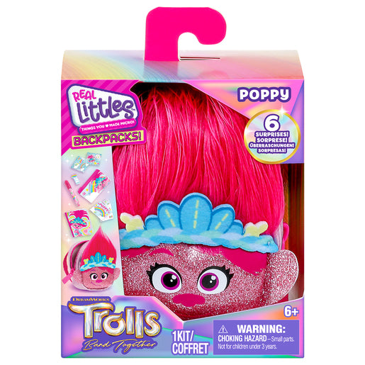 Real Littles S1 Trolls Backpack - Poppy