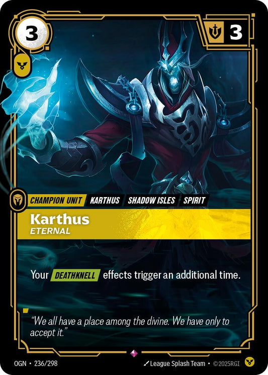 Riftbound - Karthus, Eternal (OGN 236/298) [Foil]