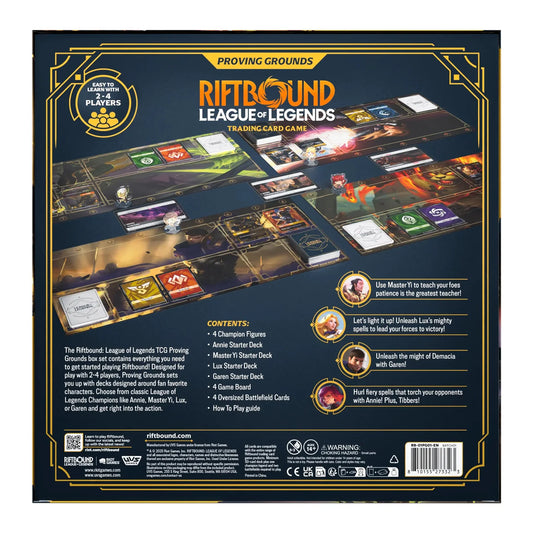 Riftbound: League of Legends TCG - Set 1 -Origins Proving Grounds Box Set