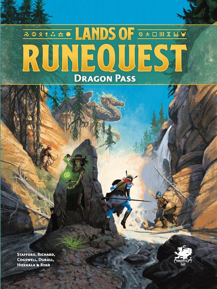 RuneQuest - Lands Of RuneQuest: Dragon Pass Hardcover