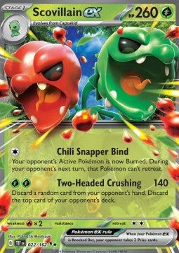 Pokemon TCG Scovillain ex (TEF 022)