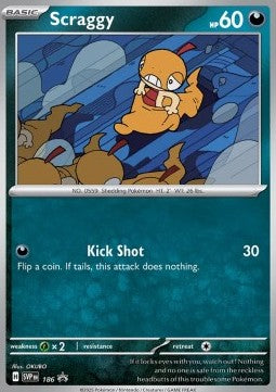 Pokemon TCG Scraggy (SVP 186)