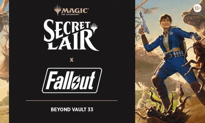 Magic The Gathering Secret Lair x Fallout®: Beyond Vault 33