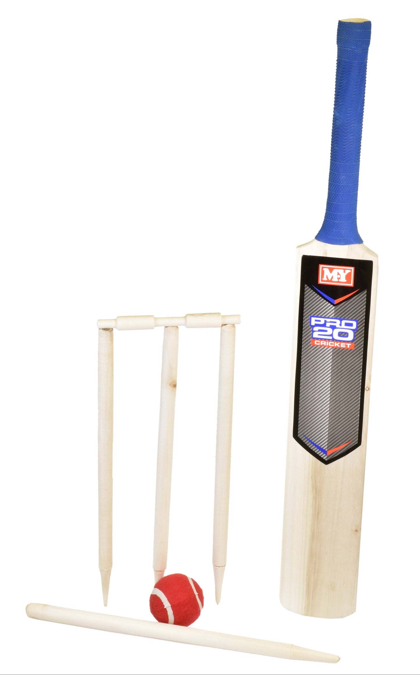 Size 3 Cricket Set In Mesh Carry Bag "M.Y"