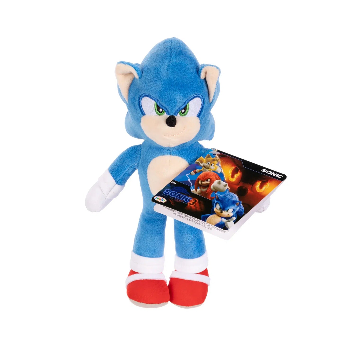 Sonic 3 9" Plush - Sonic The Hedgehog