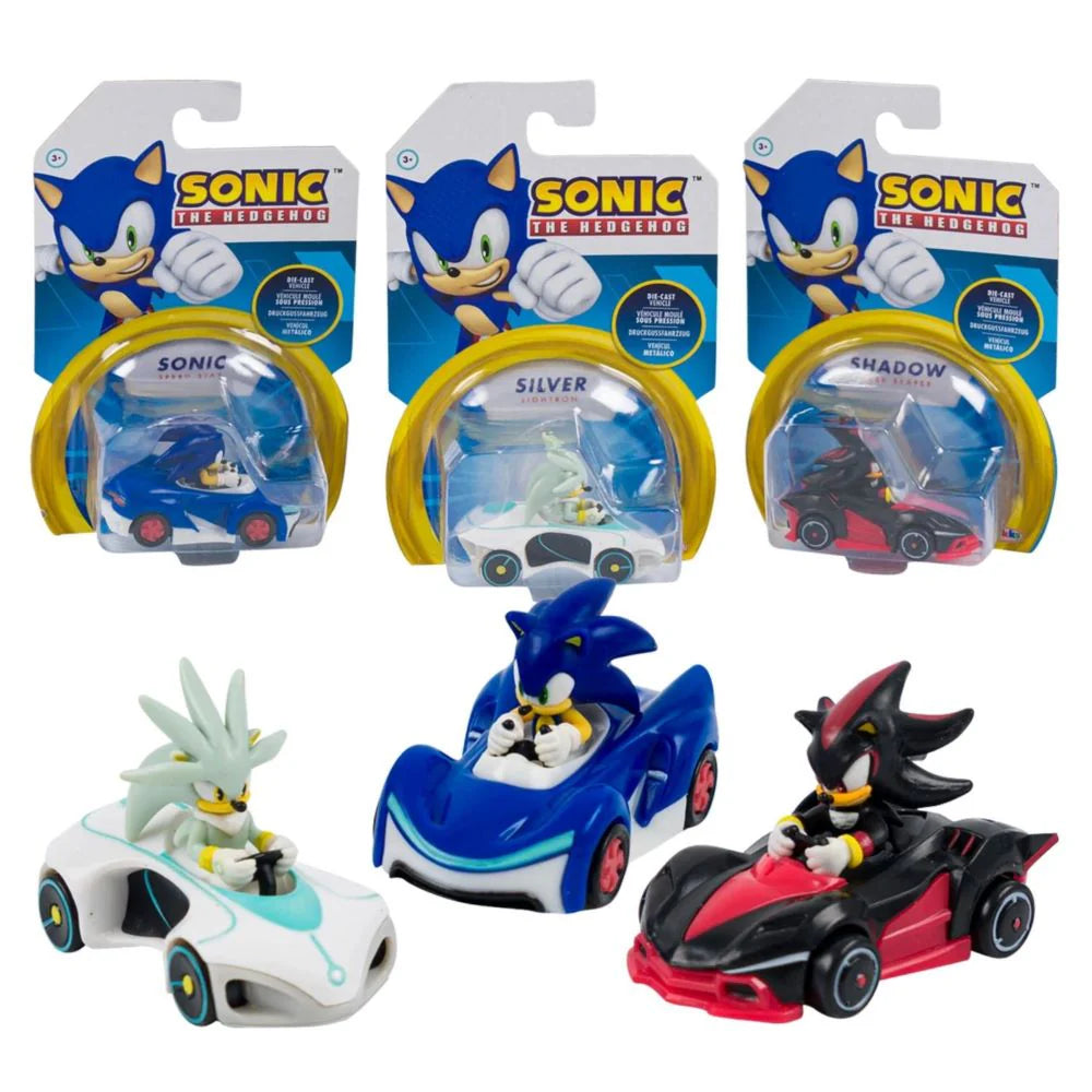 Sonic 1:64 Die Cast Vehicles