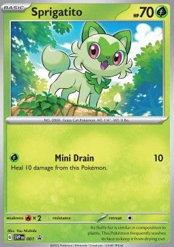 Pokemon TCG Sprigatito (SVP 001)