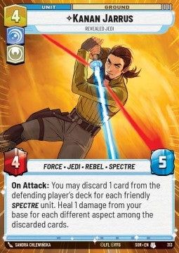 Star Wars Unlimited - Kanan Jarrus, Revealed Jedi (XSOR 313)