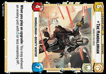 Star Wars Unlimited The Mandalorian, Sworn To The Creed