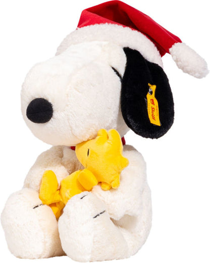 Steiff 30cm Christmas Snoopy with Woodstock