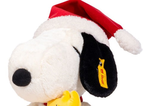 Steiff 30cm Christmas Snoopy with Woodstock