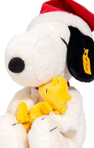 Steiff 30cm Christmas Snoopy with Woodstock