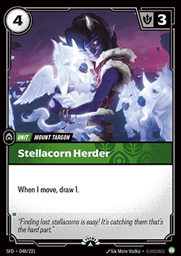 Riftbound - Stellacorn Herder (SFD 048/221) [Foil Promo]