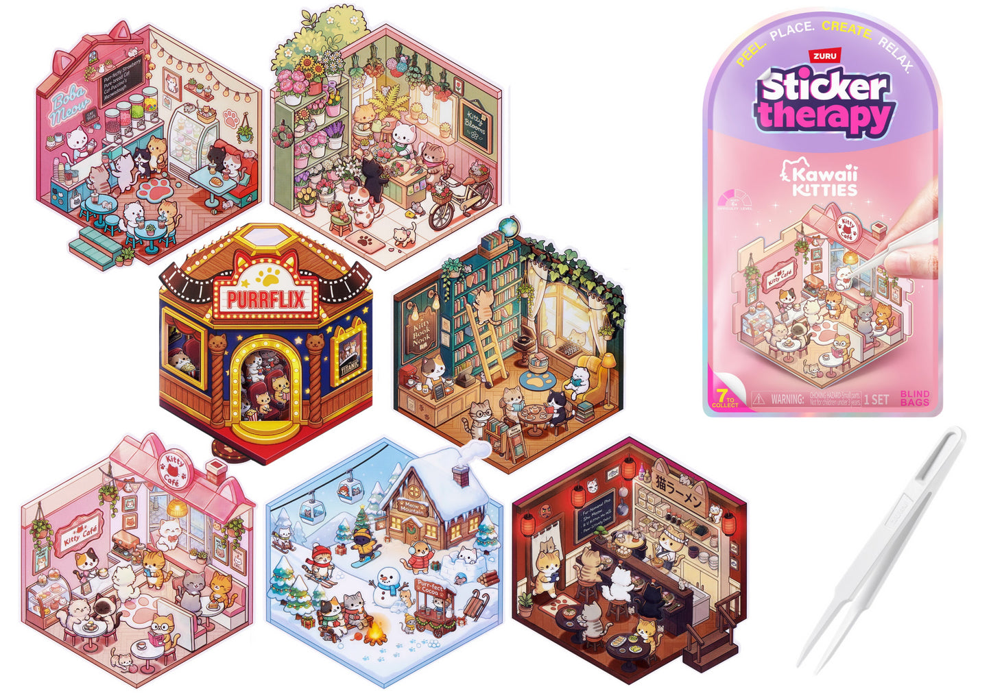 Sticker Therapy Kawaii Blind Bag Sticker S1