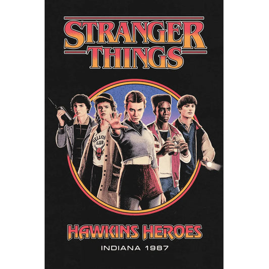 Stranger Things Hawkins Heroes Poster