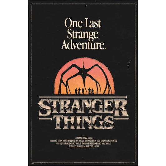 Stranger Things One Last Adventure Poster