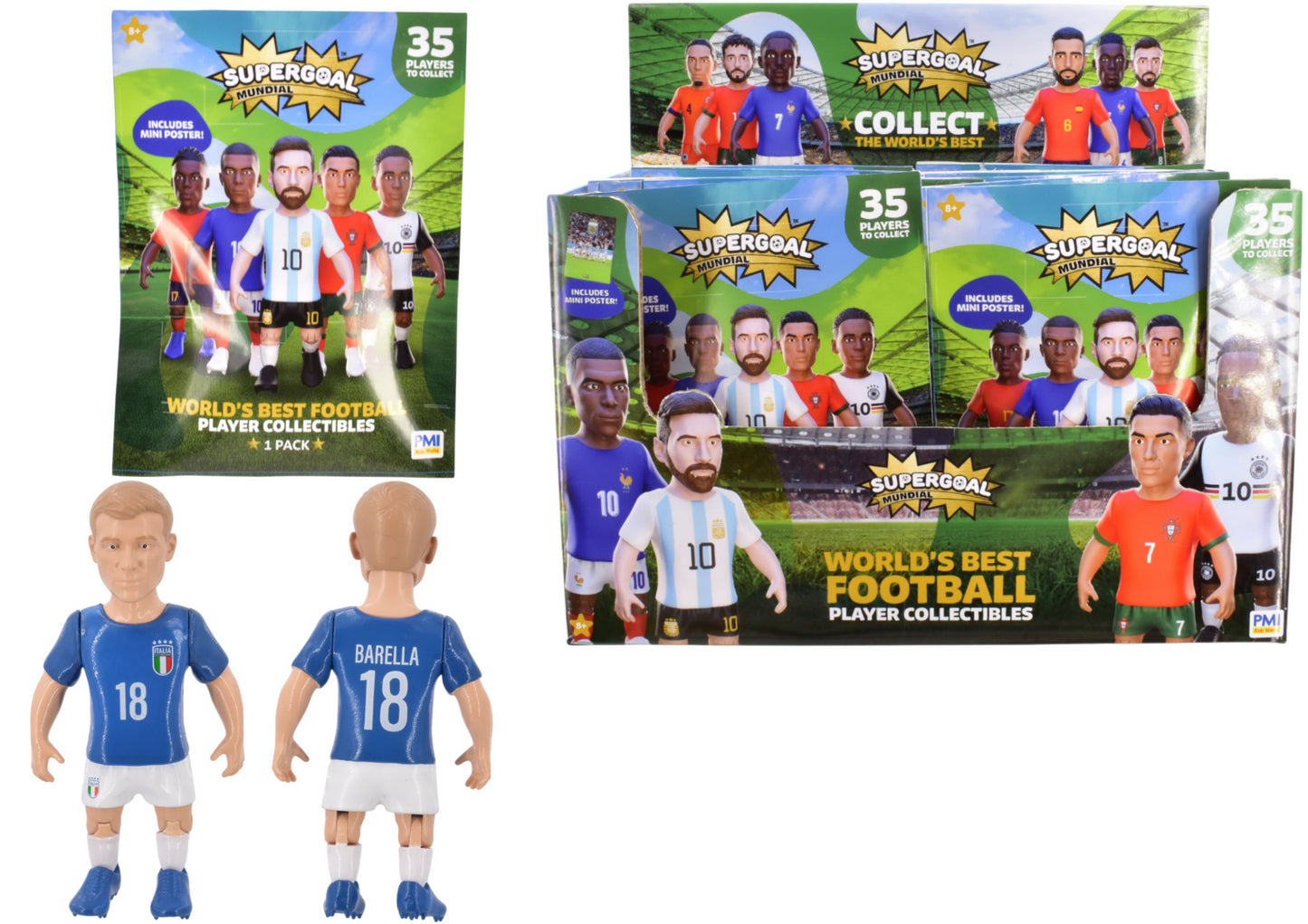 Supergoal Mundial Action Figure Blind Bag