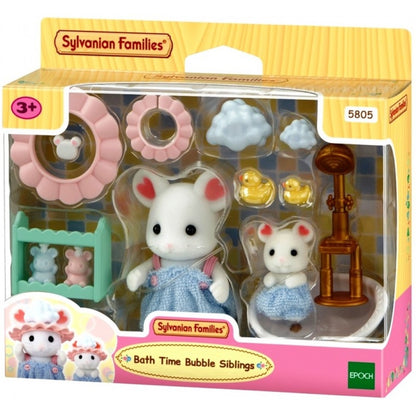Sylvanian Families Bath Time Bubble Siblings
