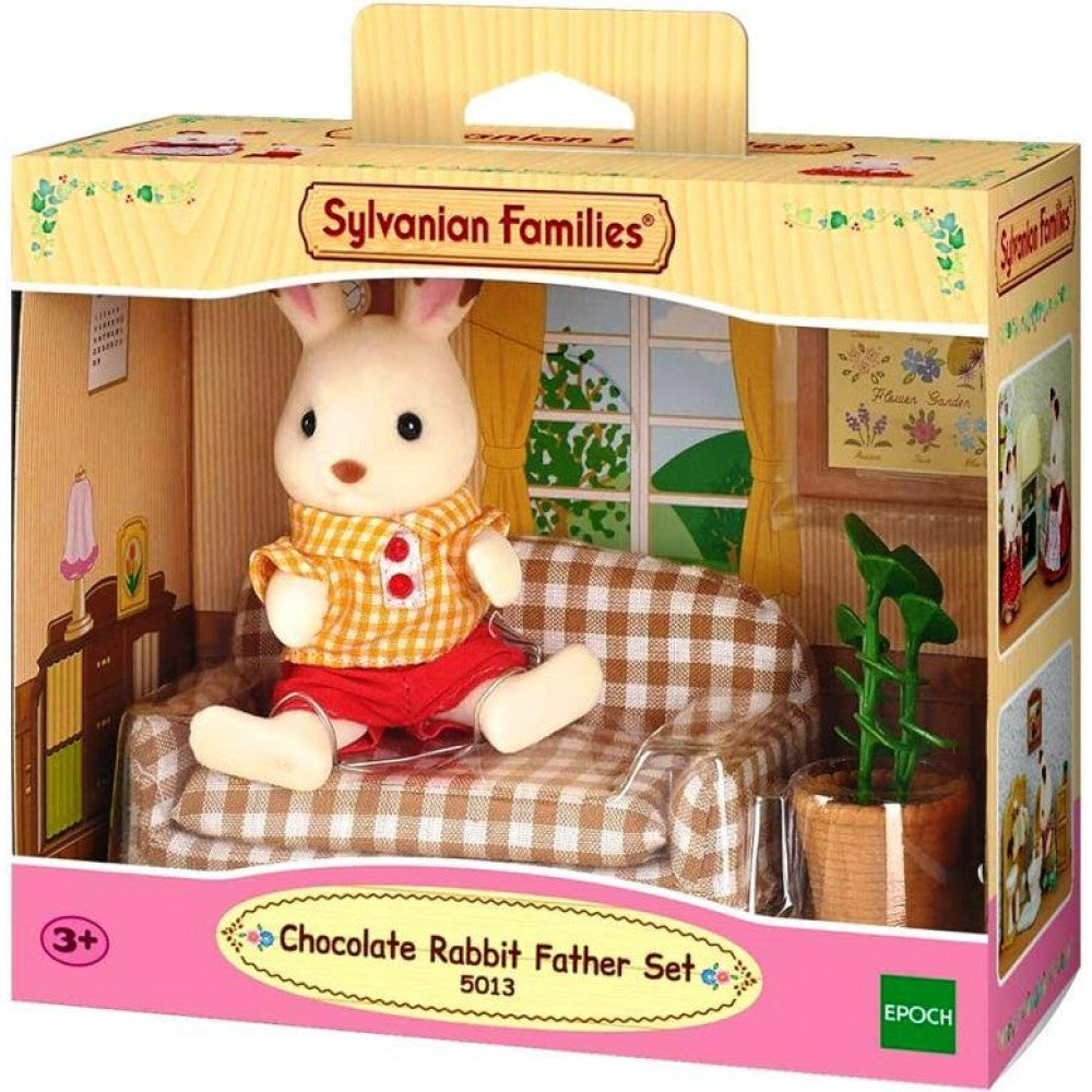Sylvanian Families Chocolate Rabbit Father set