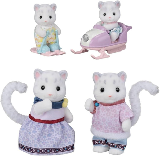 Sylvanian Families Snow Leopard Family Set