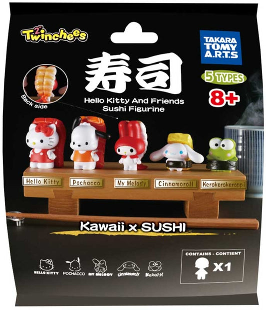 TWINCHEES Hello Kitty and Friends Sushi Figure