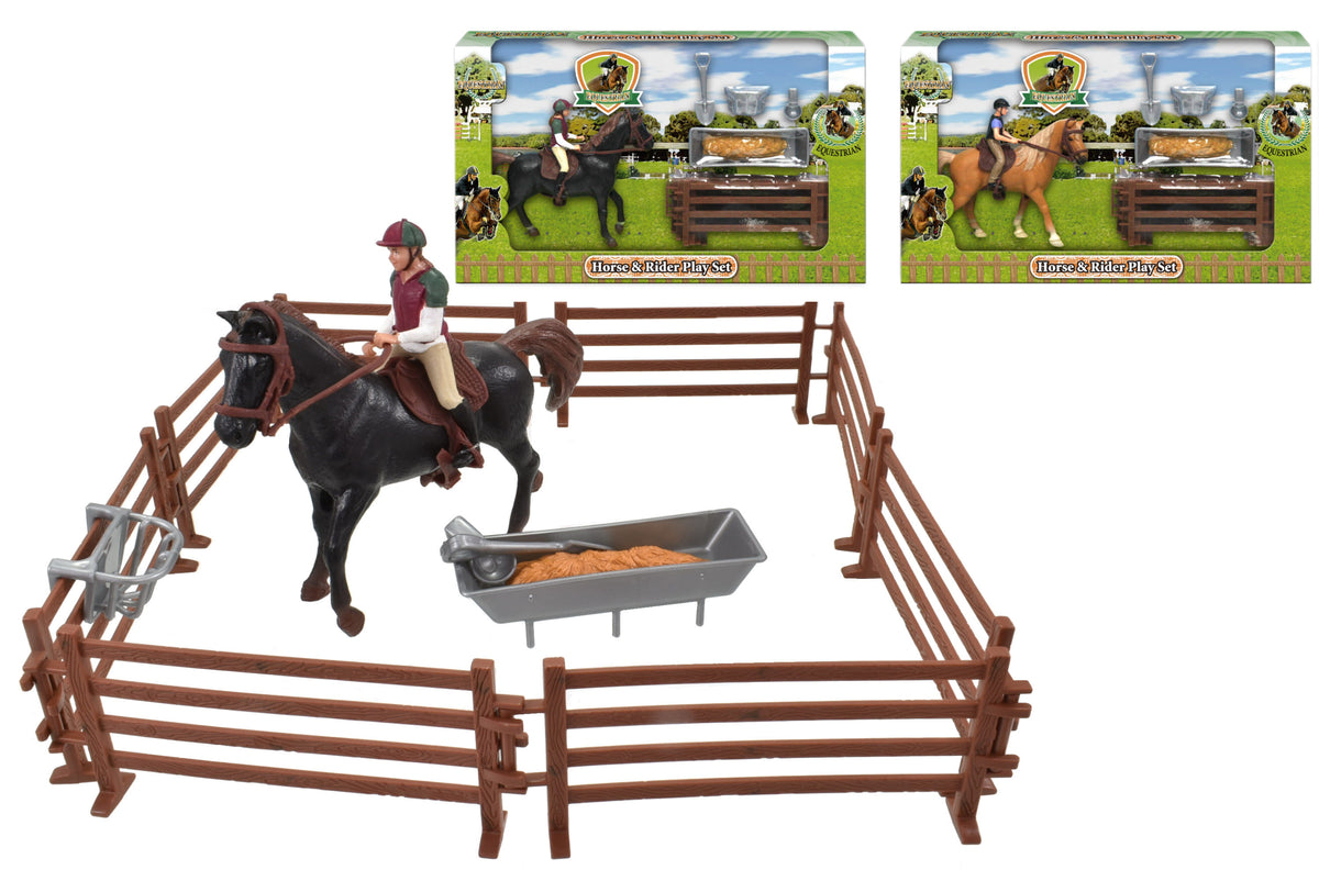 Horse & Rider Playset