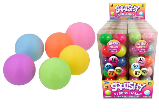 12pcs x 4cm Squishy Balls