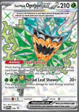 Pokemon TCG Teal Mask Ogerpon ex (SVP 166)