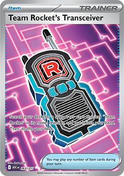 Pokemon TCG Team Rocket's Transceiver (ASC 263)