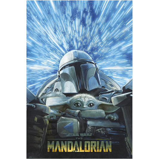 The Mandalorian Hyper Space Poster