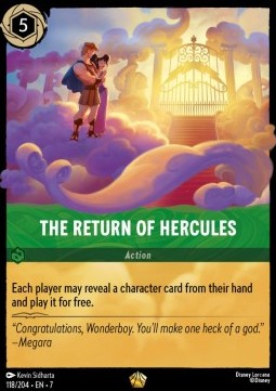 Lorcana TCG - The Return of Hercules - Legendary 118/204
