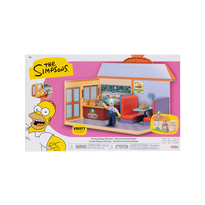 The Simpsons Playset Krusty Burger