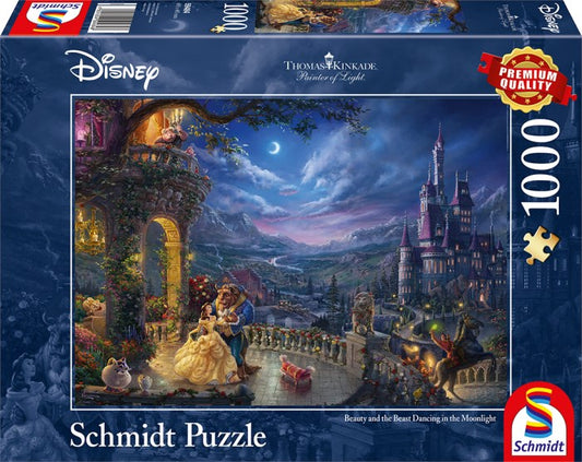 Thomas Kinkade: Disney - The Beauty & the Beast (1000pc)
