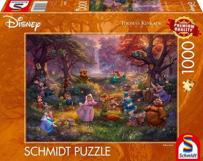 Thomas Kinkade: Disney Robin Hood 1000pc Puzzle