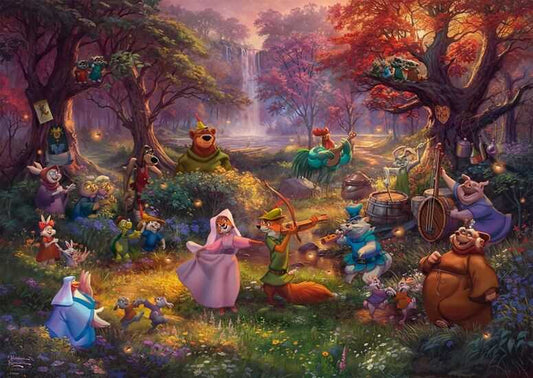 Thomas Kinkade: Disney Robin Hood 1000pc Puzzle