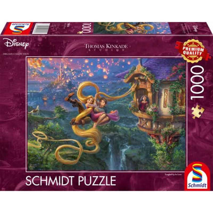 Thomas Kinkade: Disney Tangled Up in Love (1000pc)