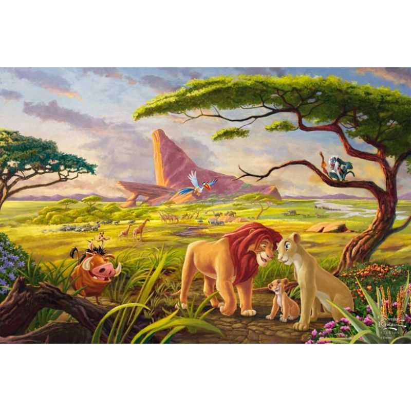 Thomas Kinkade: Disney The Lion King Remember Who You Are (200pc)