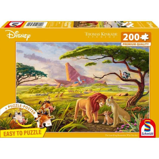Thomas Kinkade: Disney The Lion King Remember Who You Are (200pc)