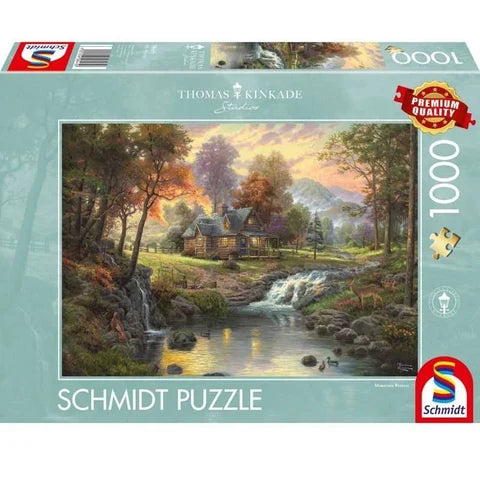 Thomas Kinkade Mountain Retreat (1000pc)