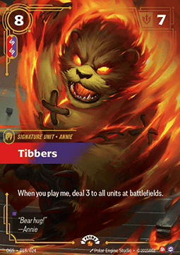 Riftbound - Tibbers (OGS 018/024) [Foil Promo]
