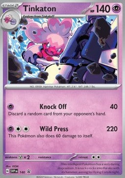 Pokemon TCG Tinkaton (SVP 140)