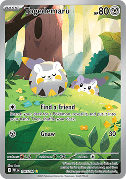 Pokemon TCG Togedemaru (PFL 104)