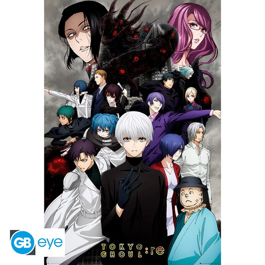 Tokyo Ghoul re Key Art Poster