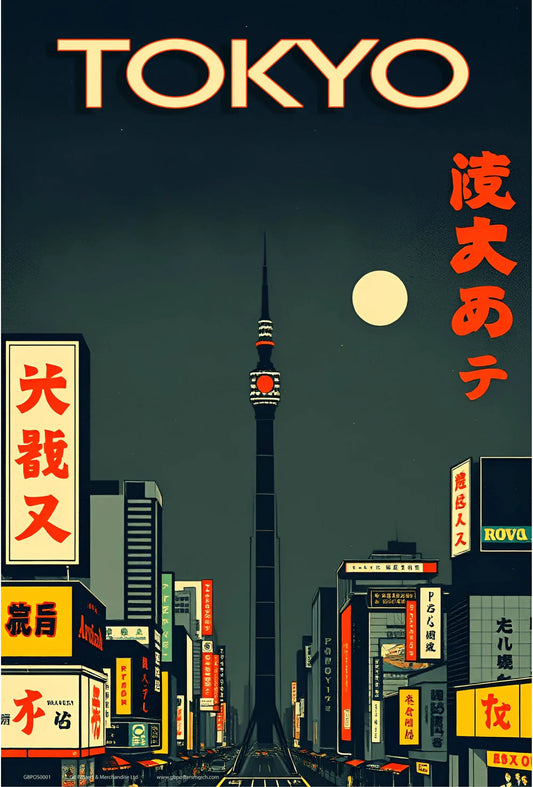 Tokyo Night Poster