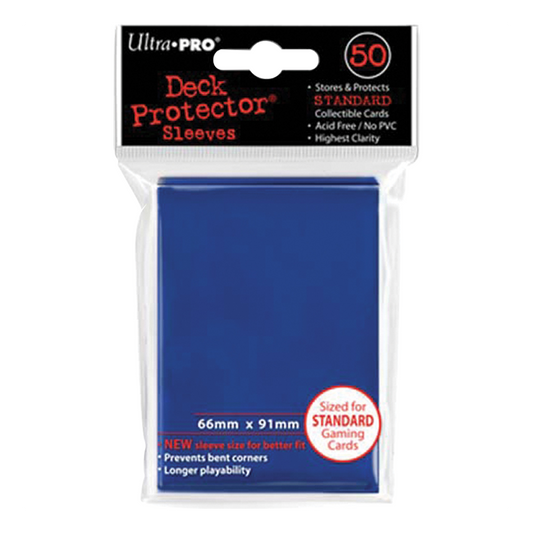 Ultra Pro - Standard Card Sleeves 50pk - Blue