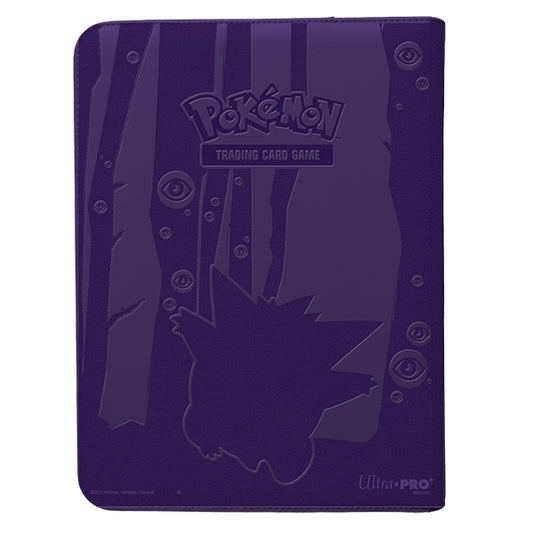 Ultra Pro - 9 Pocket Zippered PRO Binder - Pokemon Elite Gengar