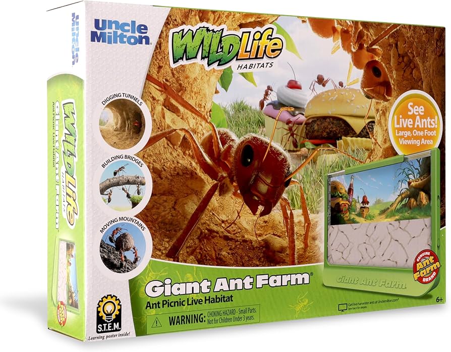 Uncle Milton Giant Ant Farm